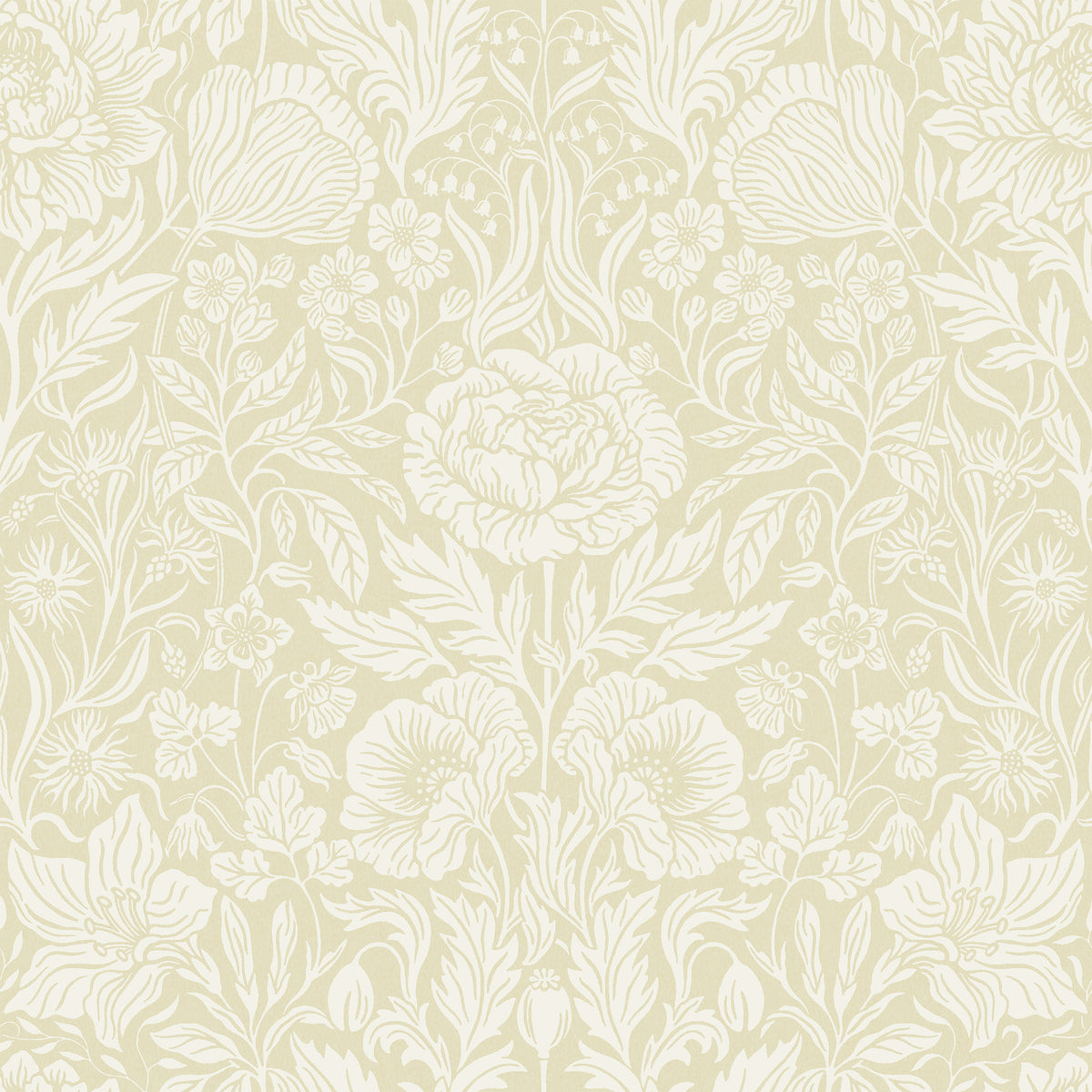  The Hildasholm Grand wallpaper is inspired by the Hildasholm manor on the shores of Lake Siljan in Leksand, where Hilda Munthe created a garden in true Arts &amp; Crafts spirit. 