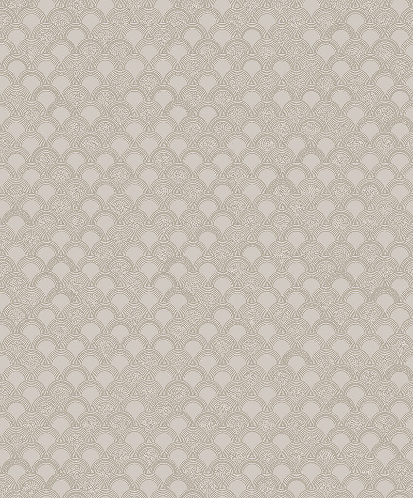 Understated and versatile, our Birgit wallpaper is colored in a subtle gray-beige shade that is reminiscent of clay. 