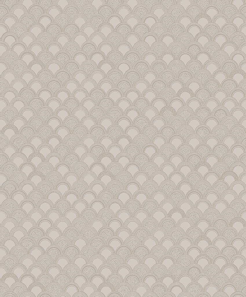 Understated and versatile, our Birgit wallpaper is colored in a subtle gray-beige shade that is reminiscent of clay. 