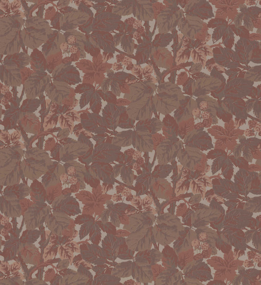 Bladverk is a rich and expressive wallpaper design inspired by the lush foliage and blossoms of the chestnut tree. 