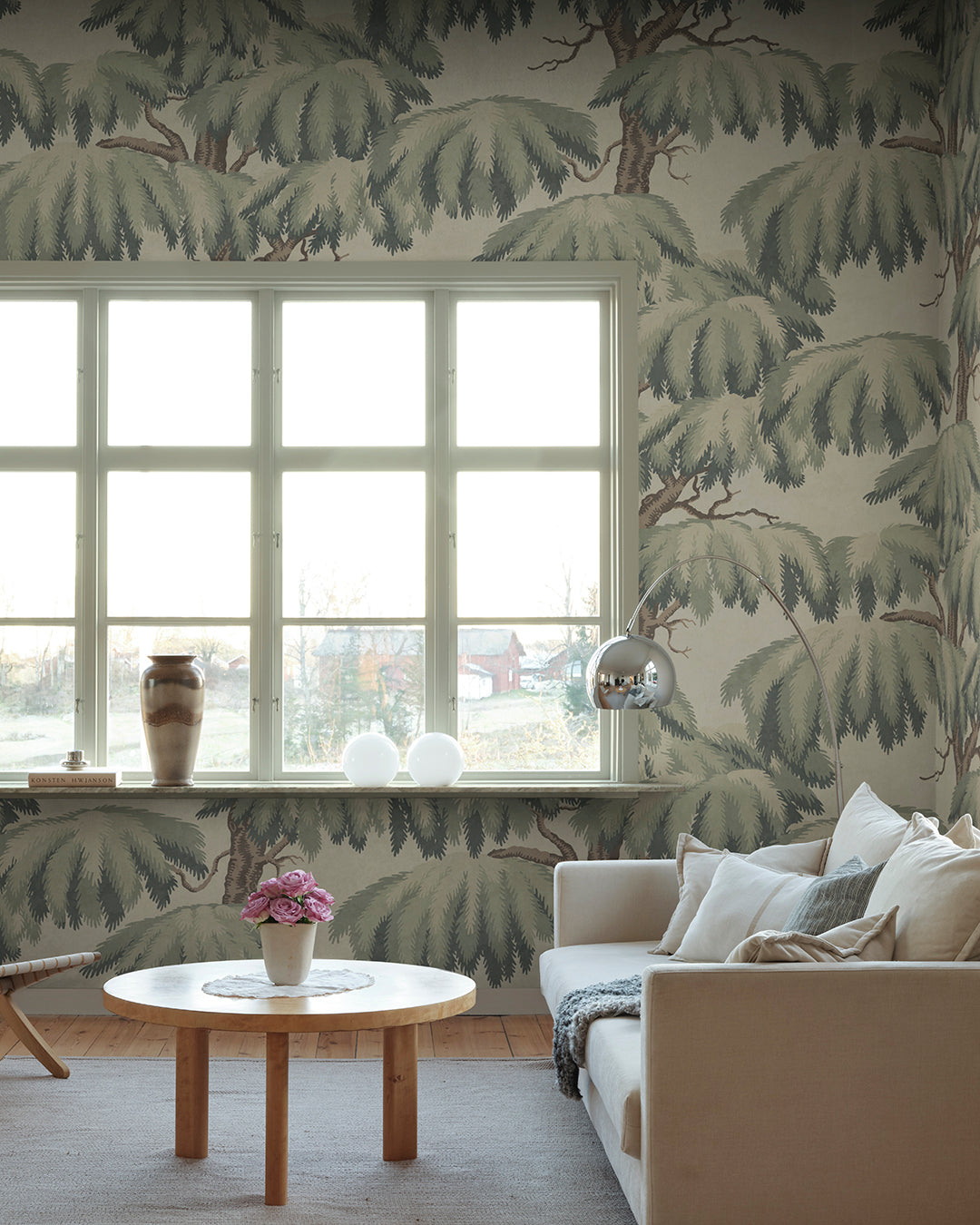 With its magnificent crown, the Lebanese Cedar wallpaper mural embraces Southern European valleys and mountain slopes with its plumes