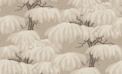 With its magnificent crown, the Lebanese Cedar wallpaper embraces Southern European valleys and mountain slopes with its plumes.