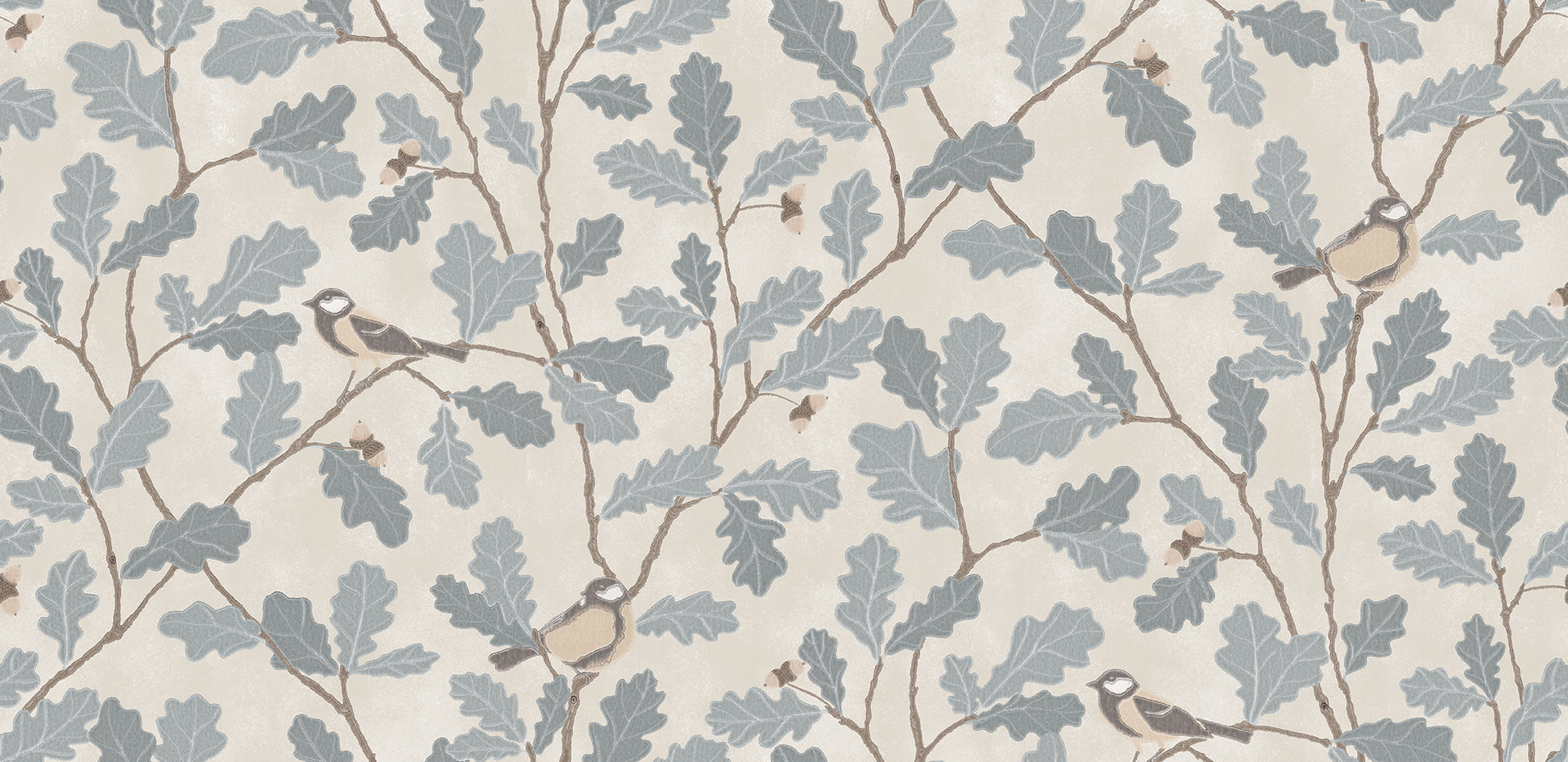 

Charming Light Blue Botanical Wallpaper
Waldemar has been resting in the archives for a few years after being a true favorite in our collection