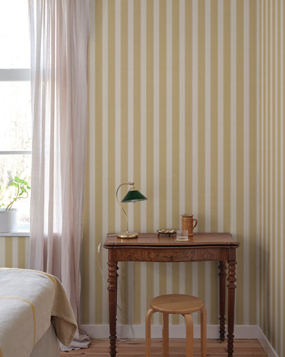 The woven stripe in the finest cotton quality was in Sandberg's then fabric assortment many years ago and is now more relevant than ever.