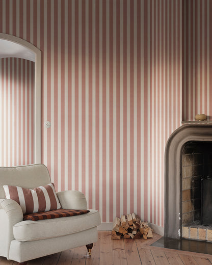 The woven stripe in the finest cotton quality was in Sandberg's then fabric assortment many years ago and is now more relevant than ever. 