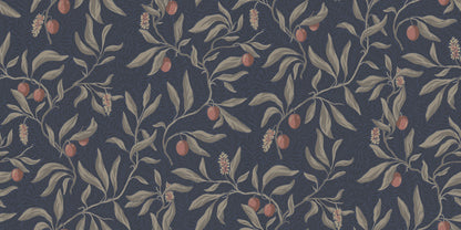 The litchi fruits in our favourite Vinnie wallpaper mural decorate the winding branches and create a lush, classic look.