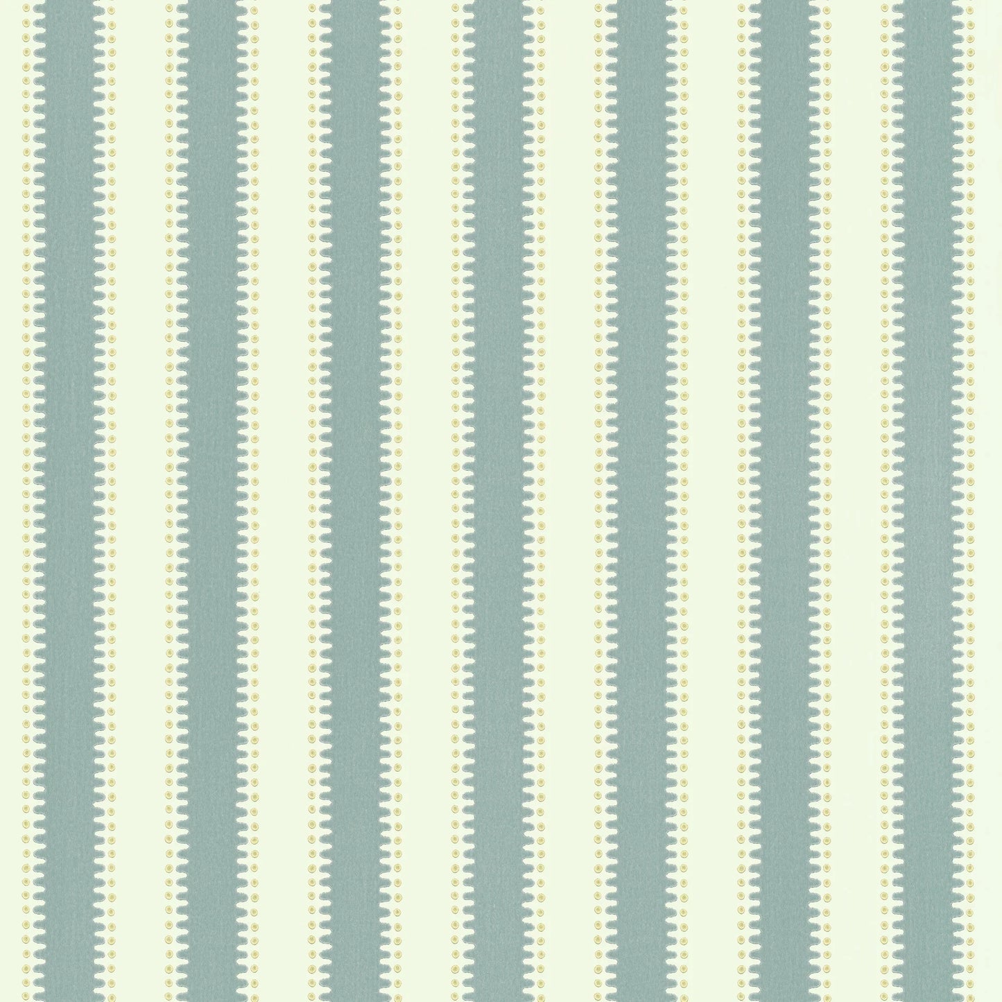  Make a stripe with jagged edges, add some dots and you’ll get a decorative, more playful striped wallpaper. 