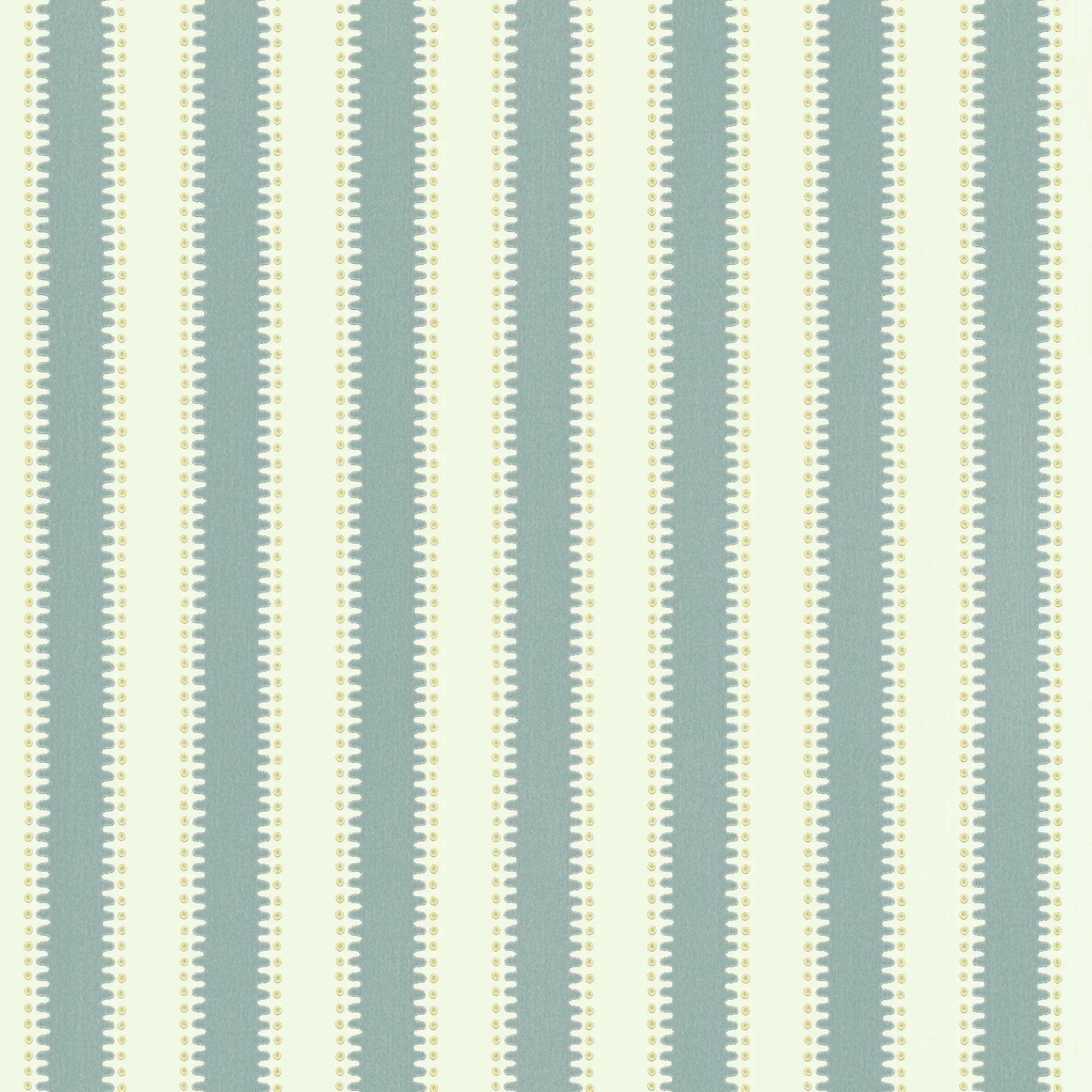  Make a stripe with jagged edges, add some dots and you’ll get a decorative, more playful striped wallpaper. 