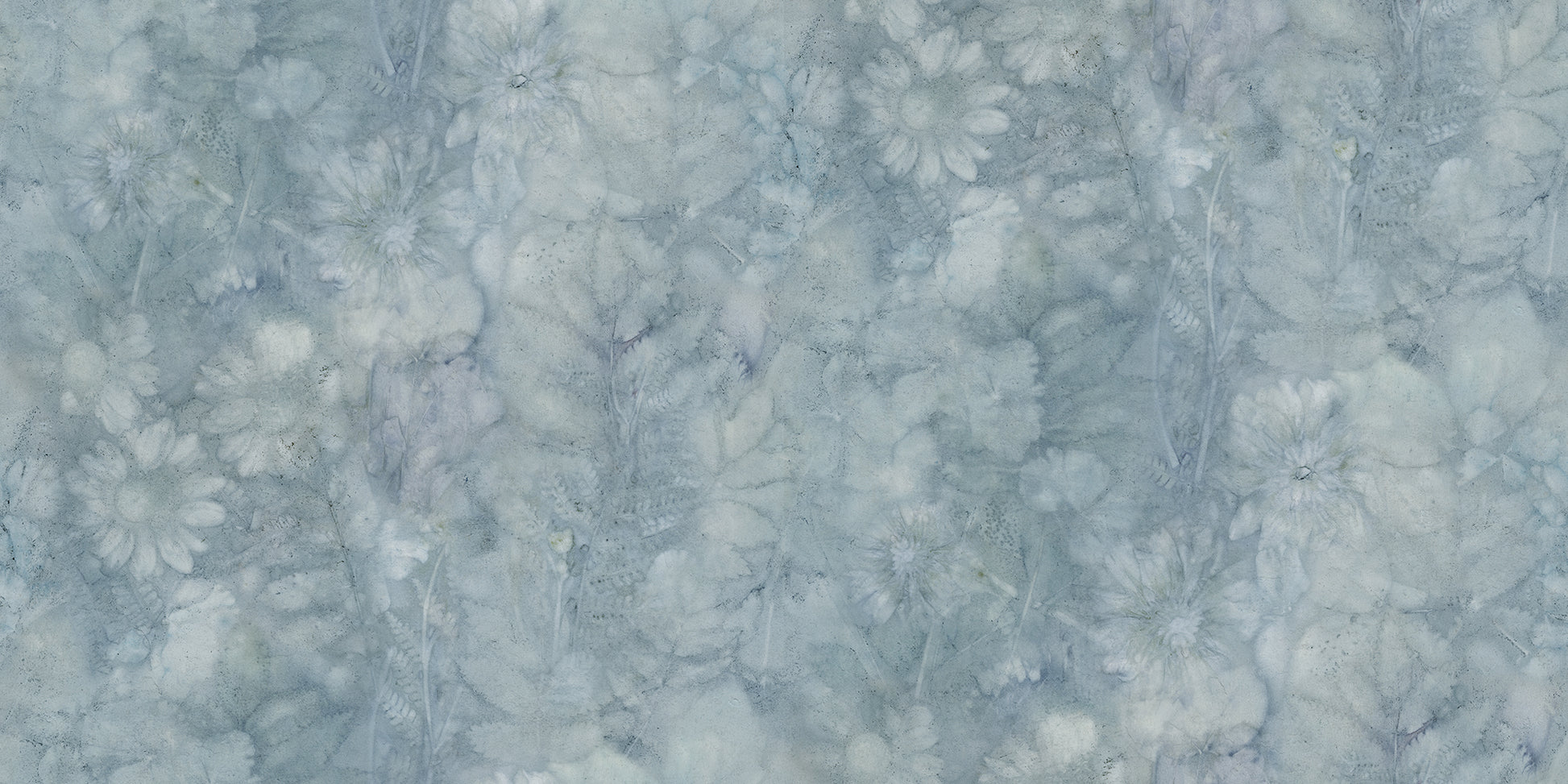 The wallpaper pattern is a collaboration with artist Monica Andoff, who with experimental plant dyeing on paper created the basis for this dreamy expression.