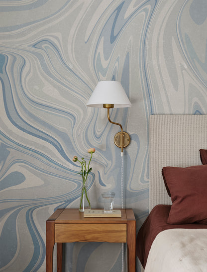 Klint , Misty Blue - S10350 Mural