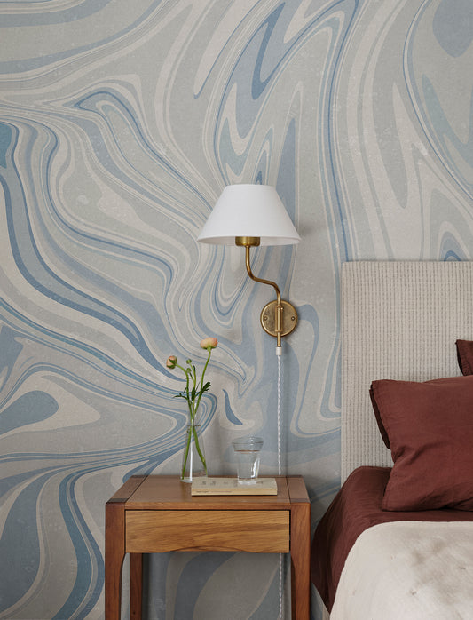 Klint , Misty Blue - S10350 Mural
