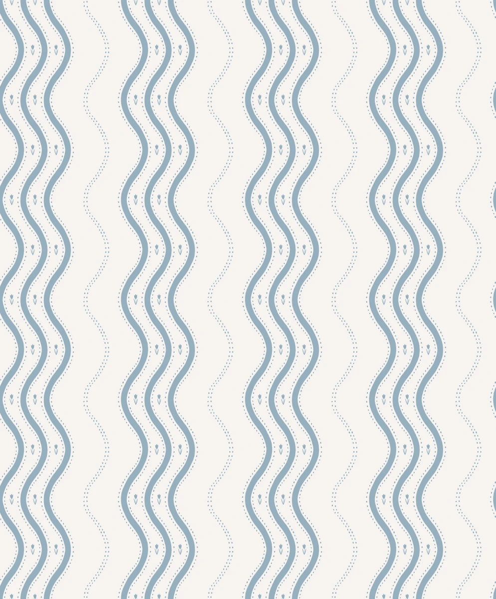 In collaboration with designer Johanna Bradford, we have developed this bold striped wallpaper design that is both unique, has a slightly humorous tone, and looks very stylish on the wall. 
