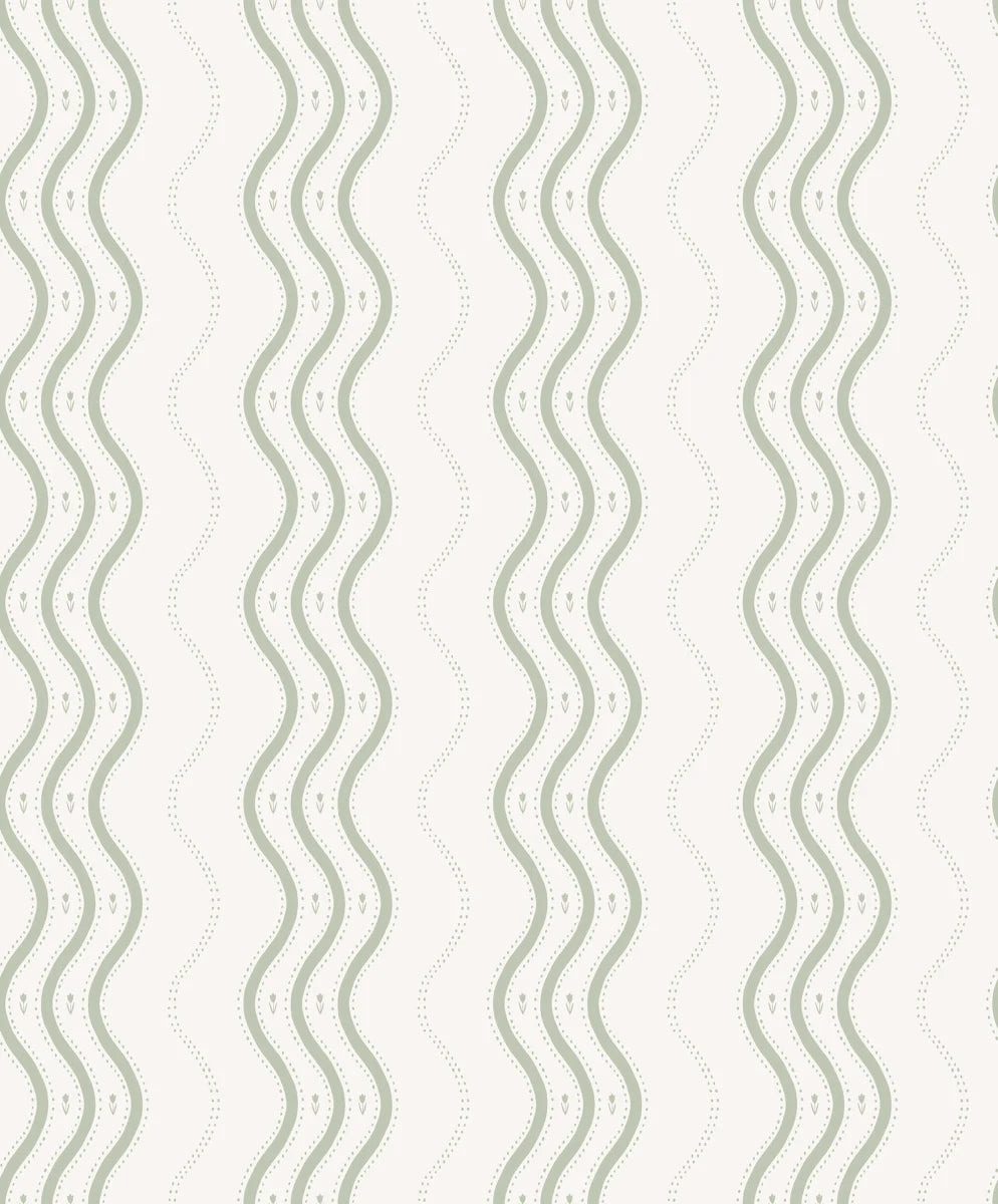 In collaboration with designer Johanna Bradford, we have developed this bold striped wallpaper design that is both unique, has a slightly humorous tone, and looks very stylish on the wall.