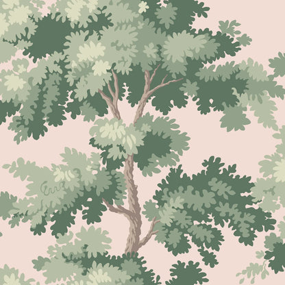 Raphael is one of our most popular wallpapers. The pattern gives you treetops in a wide range of color combinations. 