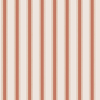 Our classic narrow striped wallpaper with small elegant gold dots is inspired by the beautiful silk draperies and furniture fabrics of the 18th century. 
