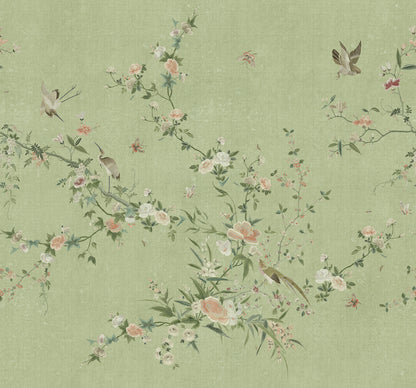 Bloom, Green - S10425 Mural