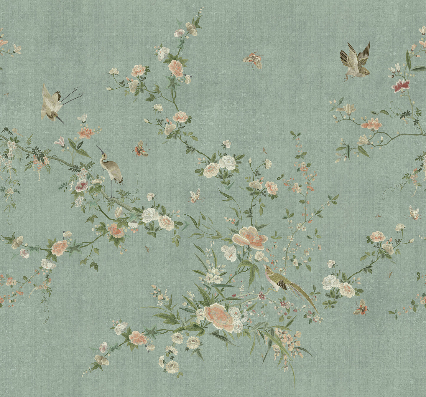 Bloom, Teal - S10427 Mural