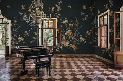 Bloom, Midnight Blue - S10428 Mural