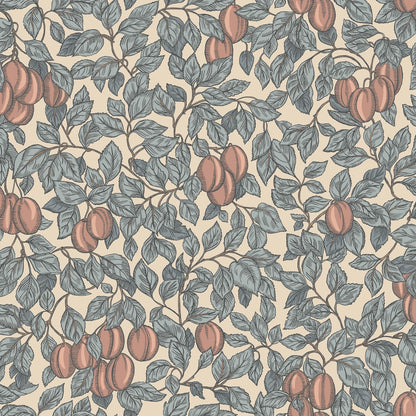  The plum branches in our wallpaper Emrik create a dense, embracing feeling in the room, reminiscent of the fertile cultivated landscape of southern Öland. 