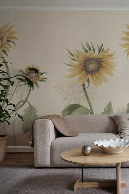 Sunflowers, Yellow - S10527 Mural