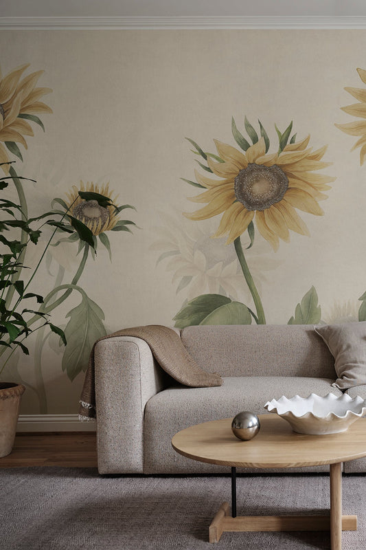 Sunflowers, Yellow - S10527 Mural