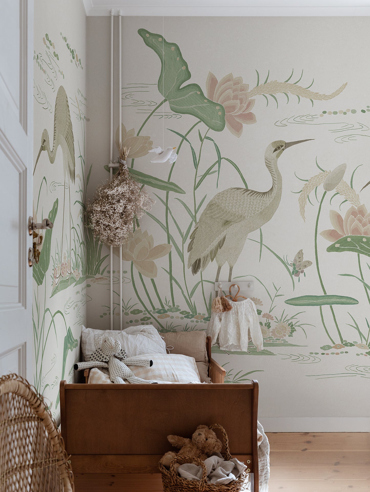Seabirds, Green - S10550 Mural