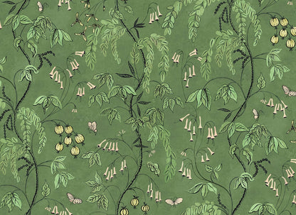 Ottilia, Green - S10585 Mural