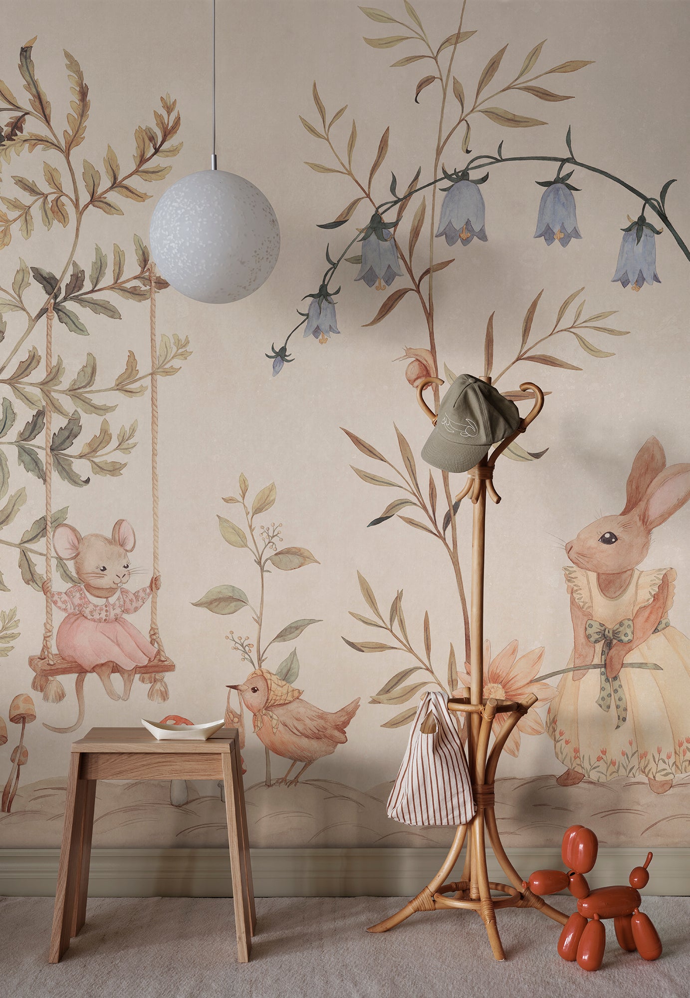 nchant your child's room with the Vilhelmina wallpaper.