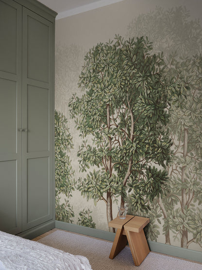 Dive into the enchanting embrace of the Charles Mural, where Georg Ehret's exquisite trees from the 1700s come alive. 