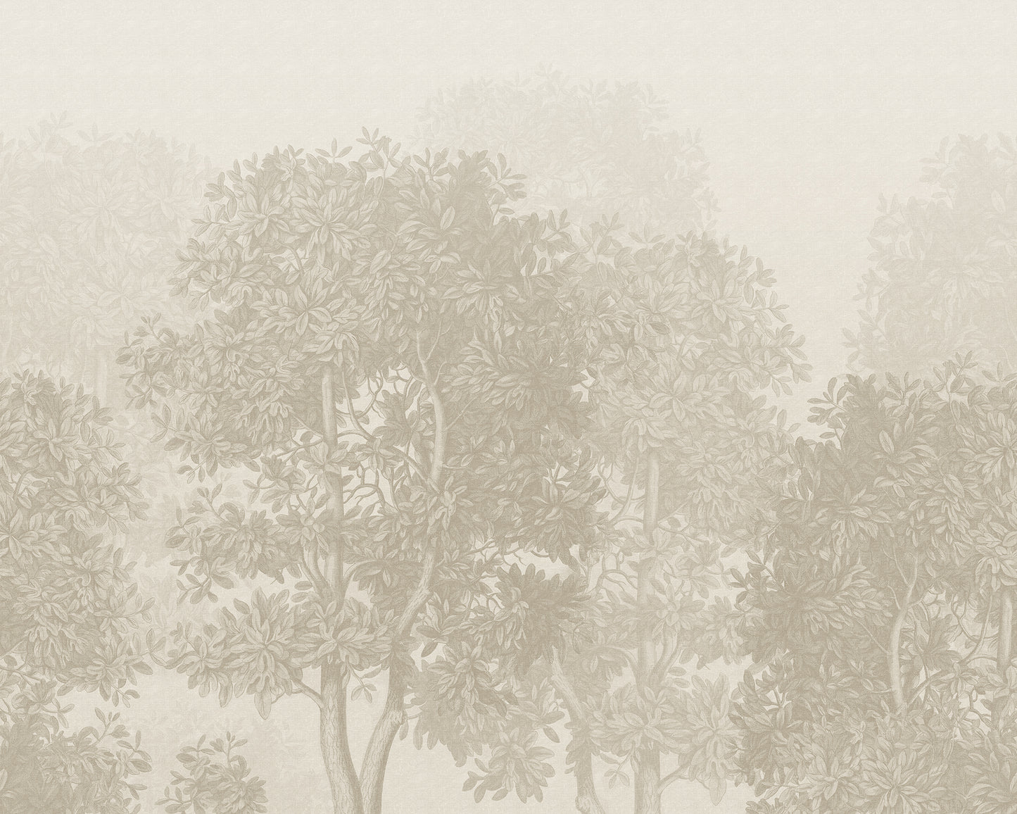Georg Ehret's botanical elegance graces your walls with the Charles Mural in beige. This design blends historical artistry with a modern touch, creating a relaxing forest grove. 