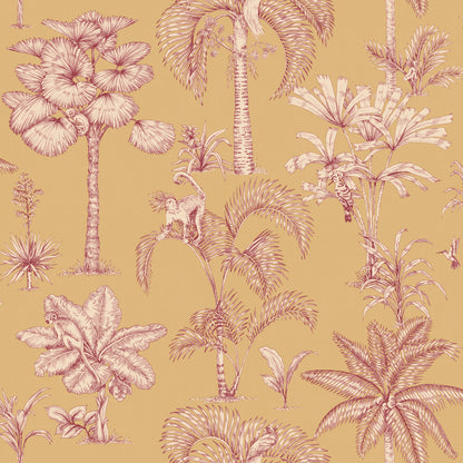  Discover the allure of the jungle with our Adele wallpaper in vibrant yellow. 