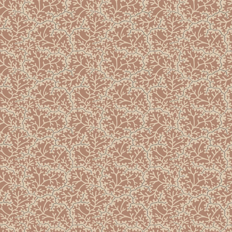 Elegance of Terracotta Coral
This terracotta wallpaper features a rich coral pattern reminiscent of classic Vermicelli motifs. It beautifully combines tradition with a modern twist, adding vibrant elegance to any space.