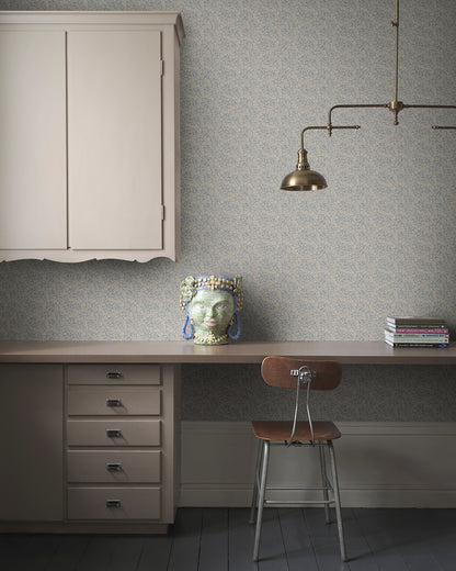Coral Light Blue Wallpaper
Elegance meets history with the Coral Light Blue wallpaper, featuring a classic Vermicelli motif that intertwines corals in a soothing blue palette.