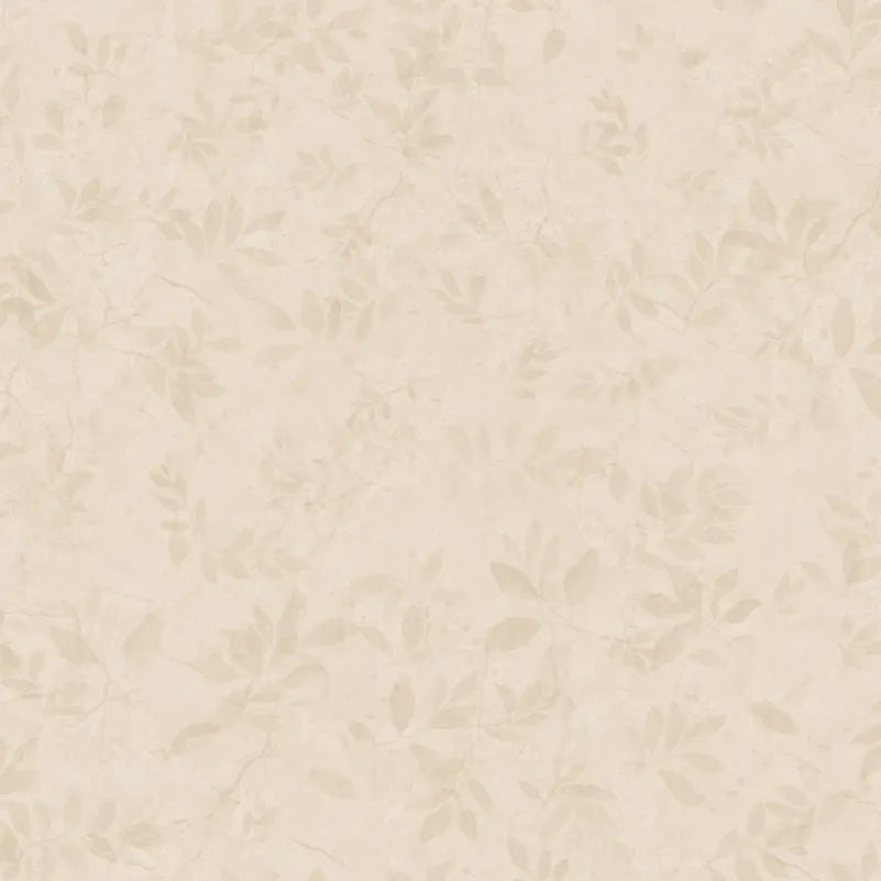 Infuse your space with the elegance of the Mila Beige wallpaper. This pattern, inspired by antique al fresco paintings, features romantic leafy vines with a warm patina. The subtle depth and aged aesthetic seamlessly blend into any room, bringing a touch of timeless sophistication.