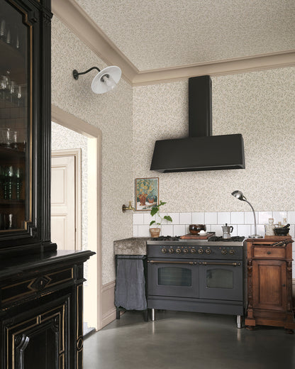  Olivia in Sage Green captures the essence of the Mediterranean with its delicate olive branches and whispering leaves. 