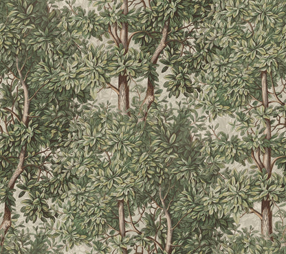  The Charles is a wall mural wraps your space in lush greenery reminiscent of an 18th-century botanical illustration. 