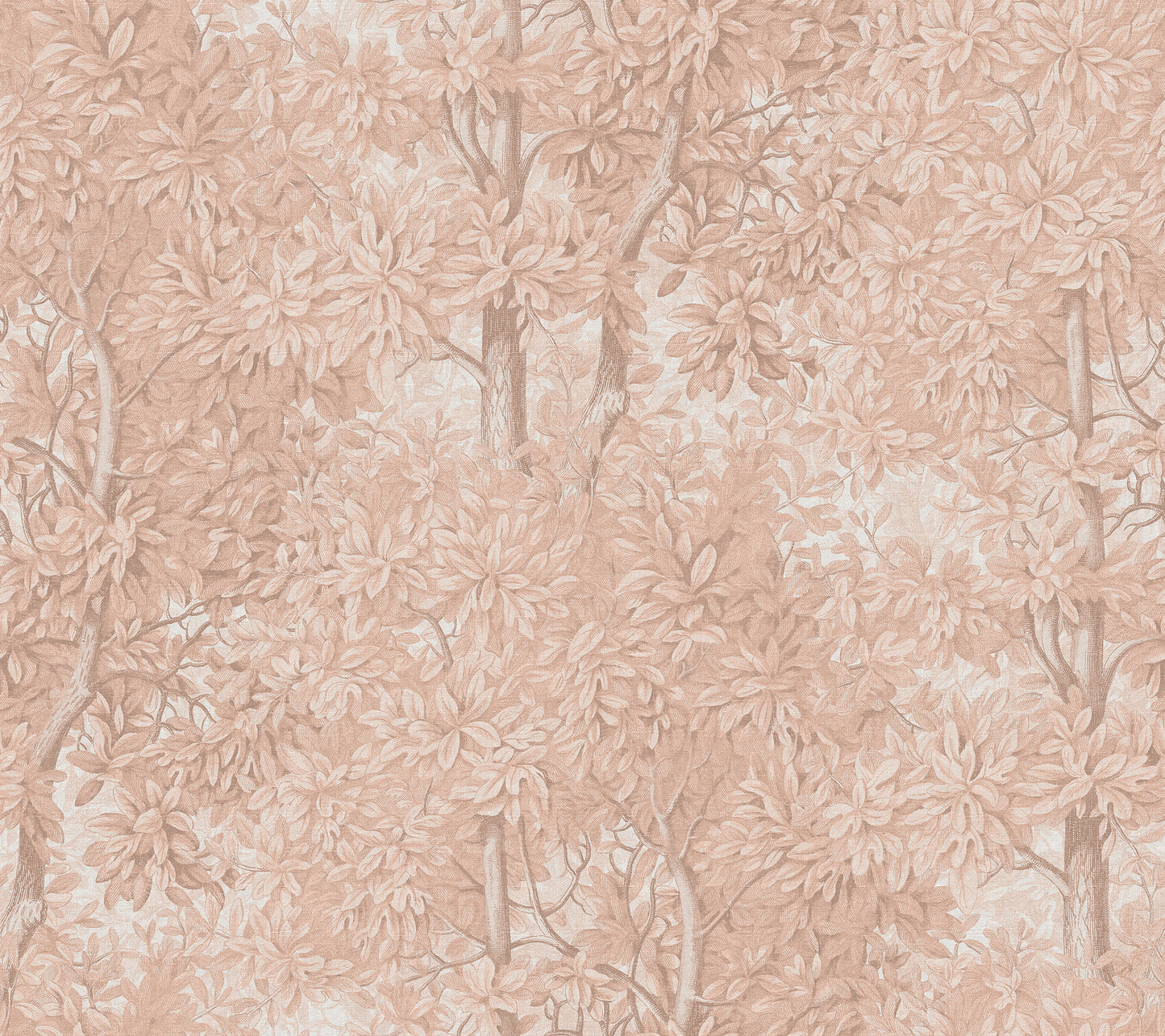  Immerse yourself in a blush-hued forest landscape with the Charles wall mural. 