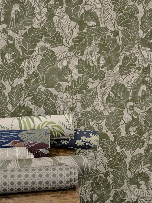 Oak Tree Tails Olive - 19-55