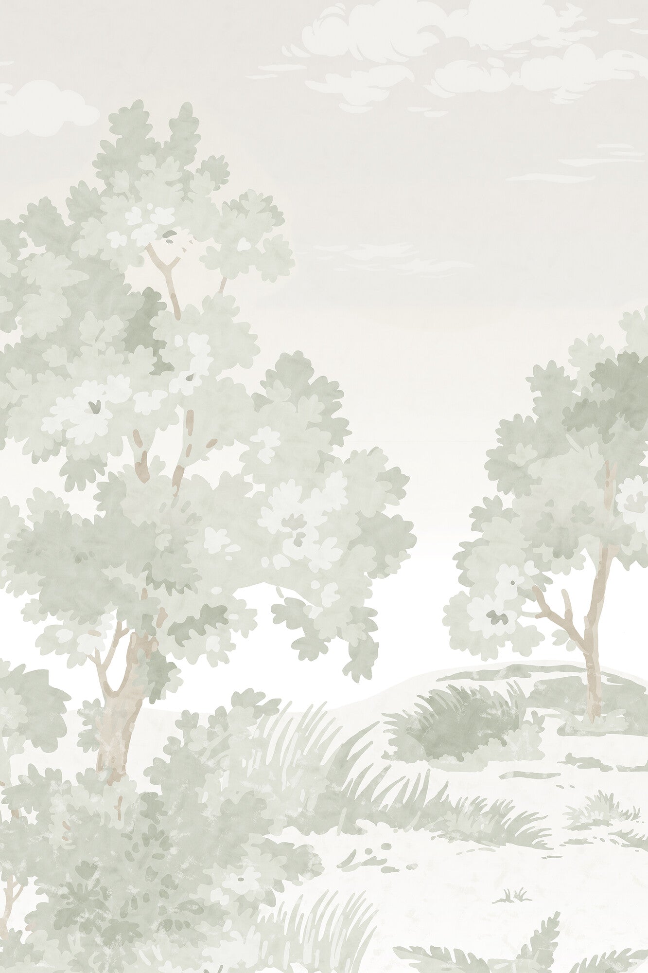 Countryside Landscape - 9480W Mural