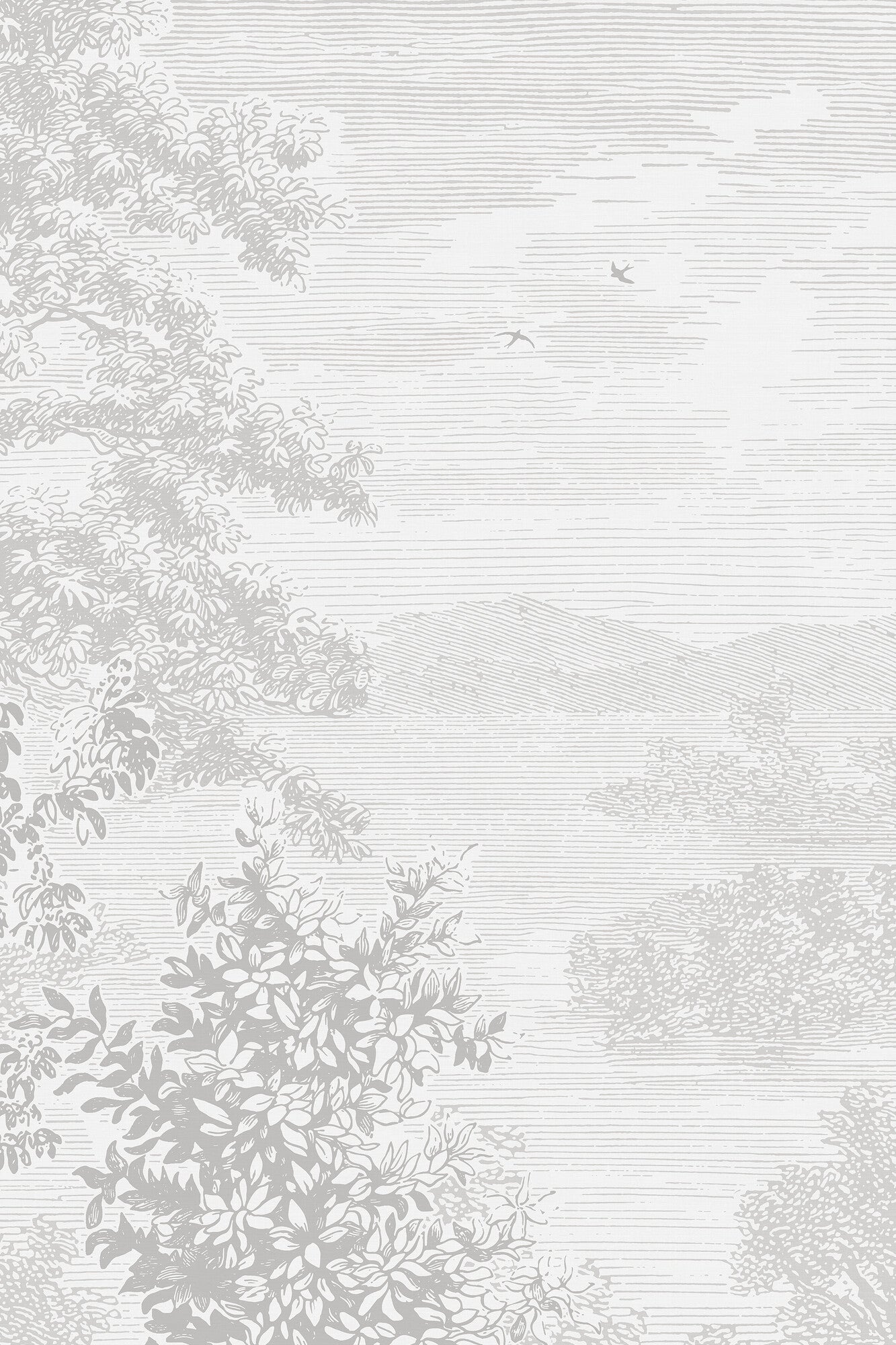 Etched Landscape - 9475W Mural