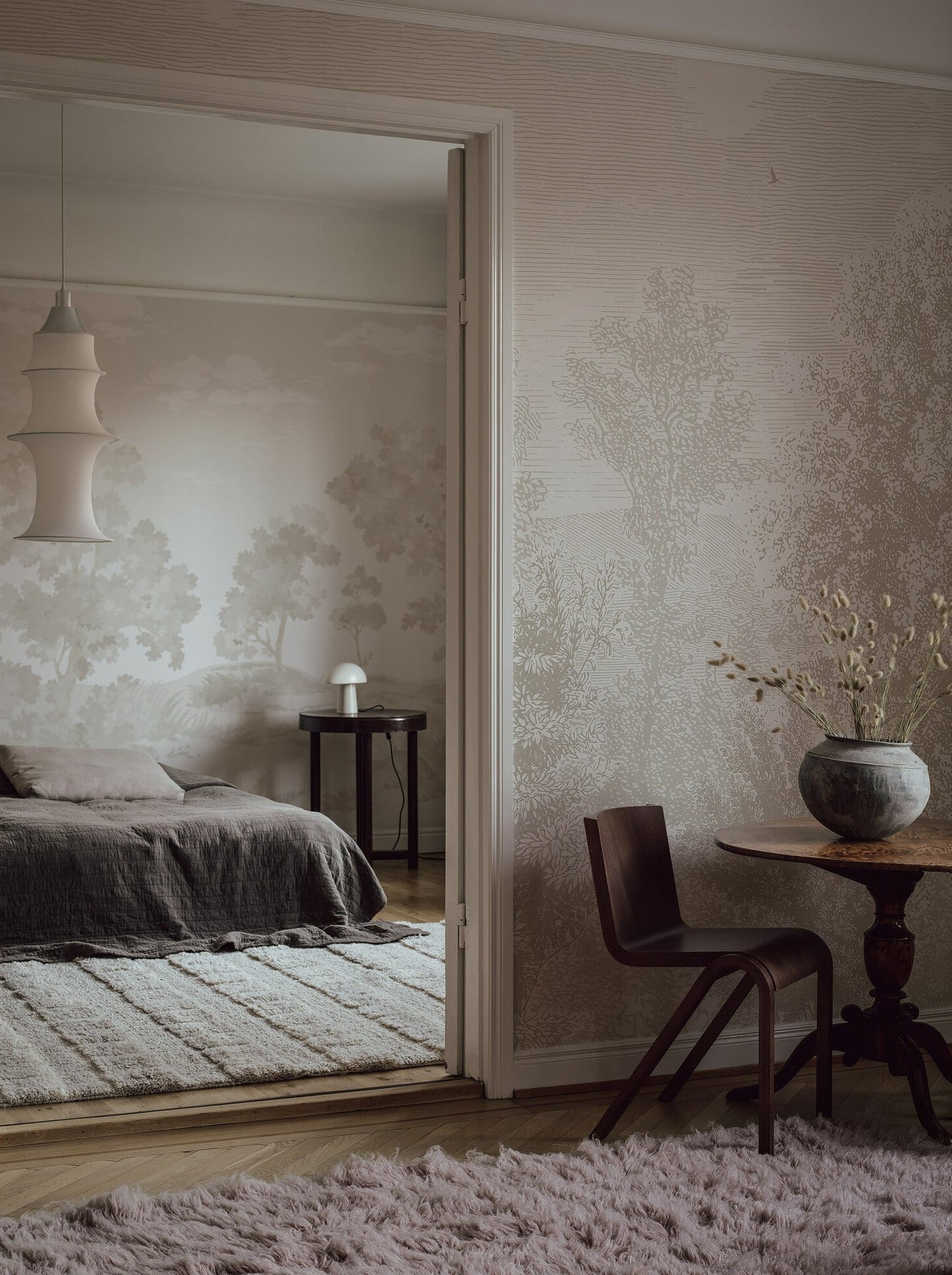 Etched Landscape - 9476W Mural
