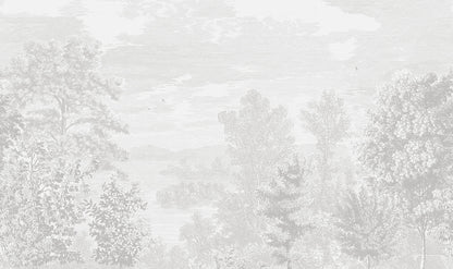Etched Landscape - 9475W Mural
