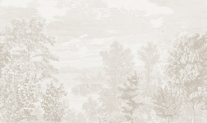 Etched Landscape - 9476W Mural