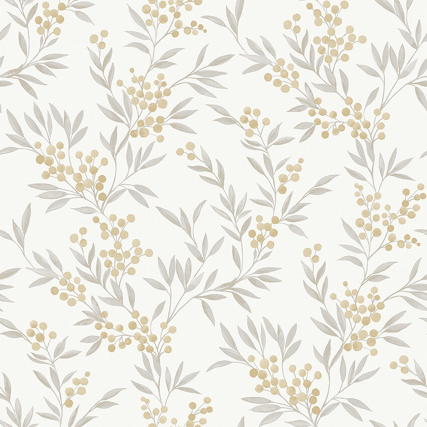 Forest Berries wallpaper is rich with the delights of a Nordic summer forest.