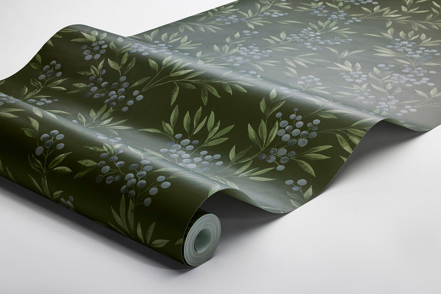 Forest Berries wallpaper is rich with the delights of a Nordic summer forest.