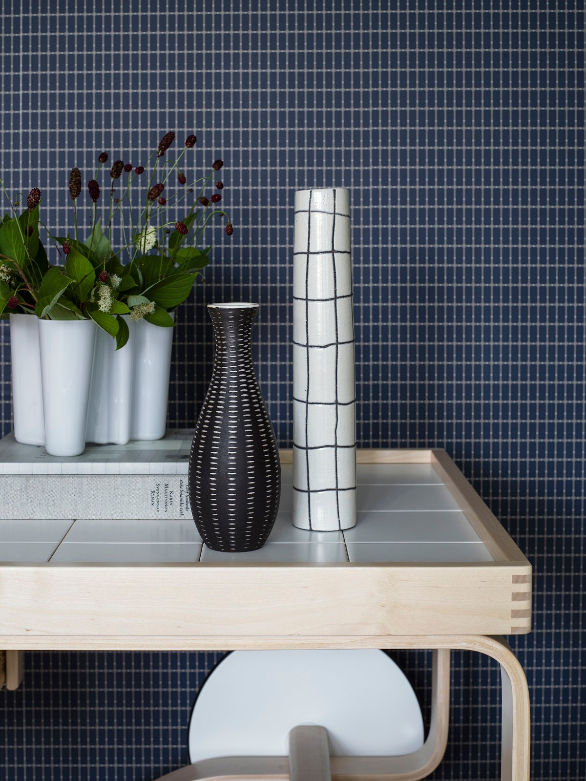 riginally designed for fabrics, this pattern is the epitome of Alvar Aalto’s design in its brilliant simplicity. 