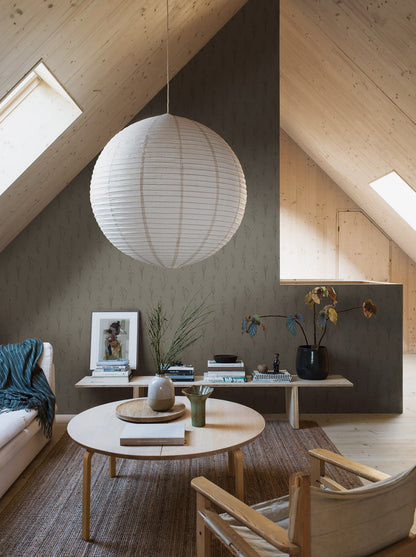 Moorland wallpaper takes its inspiration from the flora of the moors and the Nordic wetlands.