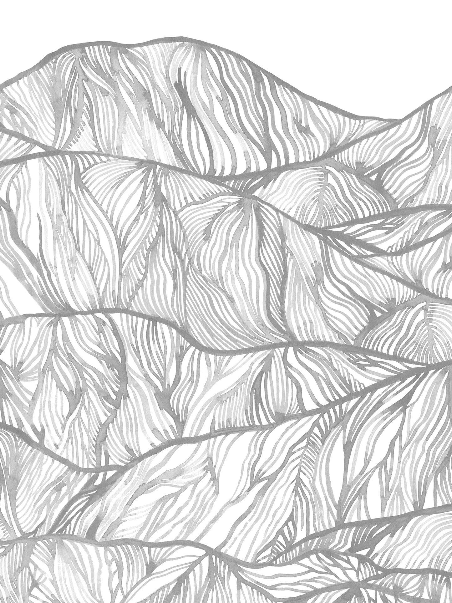 Mountain - 9464W Mural