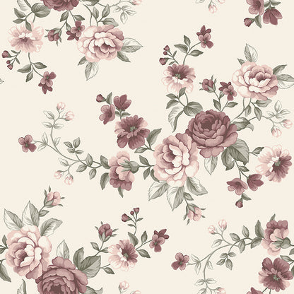 Designed by Newbie and produced and colored by Boråstapeter, Nomi wallpaper takes inspiration from furniture fabrics.