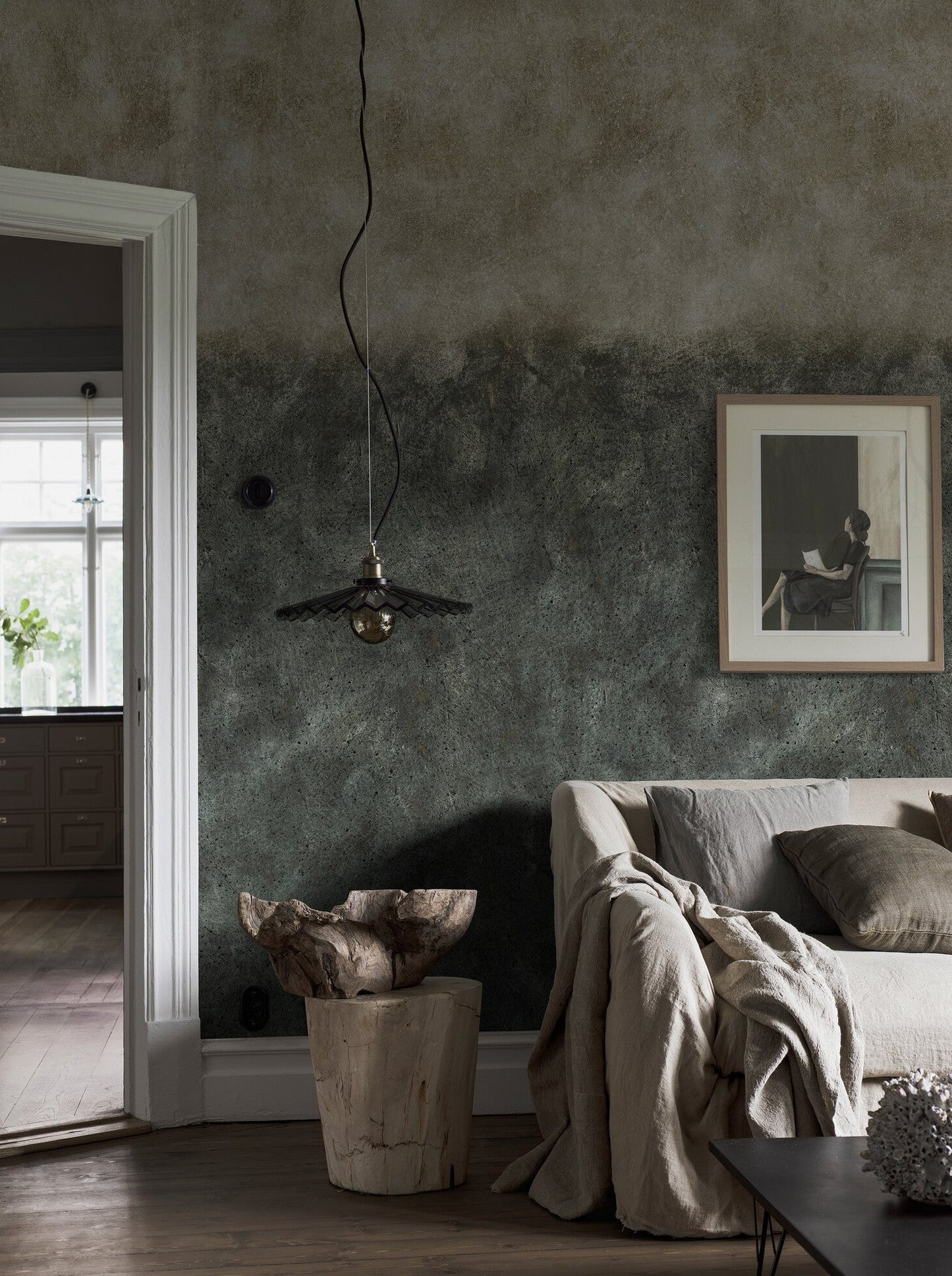 Ombre Concrete - 9435W Mural